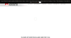 Desktop Screenshot of familienheim-karlsruhe.de